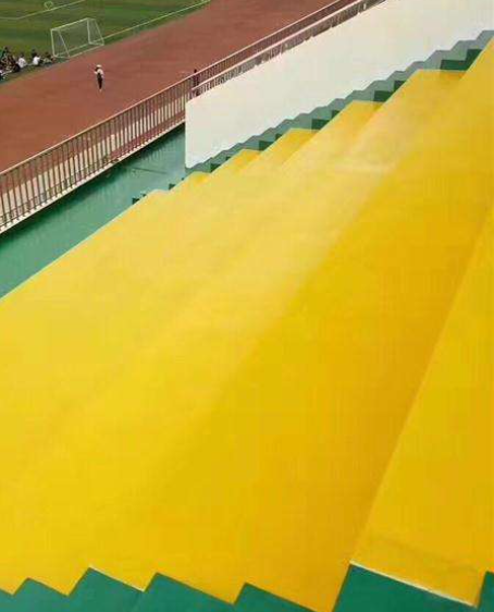 上城球场台阶翻新修补改造